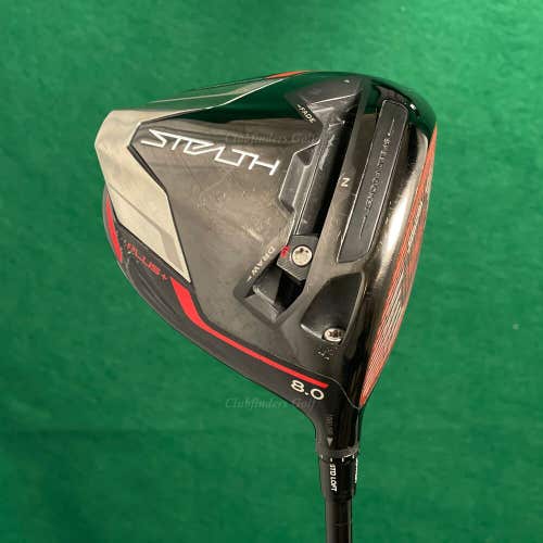 TaylorMade Stealth Plus+ 8° Driver Diamana 'ahina 82 Low-Mid Graphite Stiff