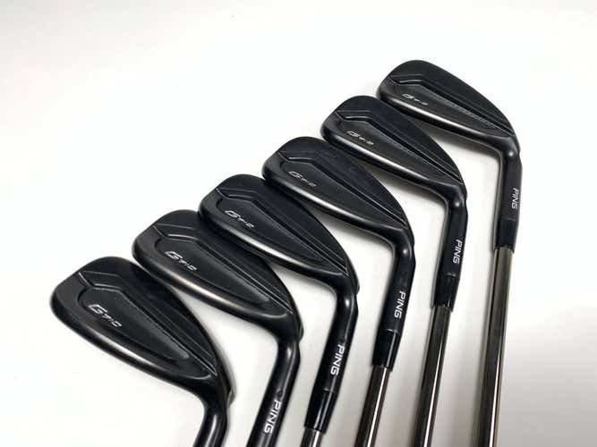 Ping G710 Iron Set 6-PW+UW Black Dot UST Mamiya Recoil ES 760 F2 Senior RH