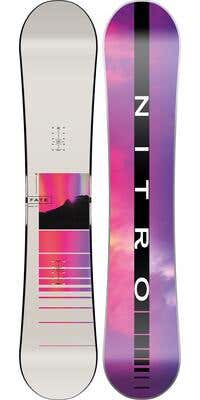 New 2024 Nitro Fate Snowboard, Size 144