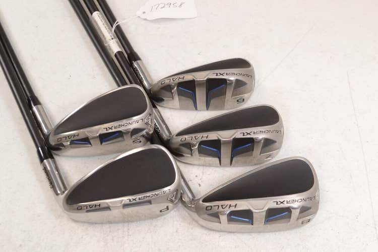 Cleveland Launcher XL Halo 6-PW Iron Set Right Senior Flex Graphite # 172958