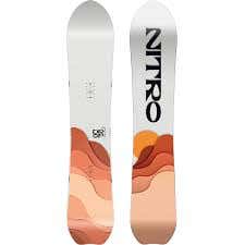 New 2024 Nitro Drop Snowboard, Size 142