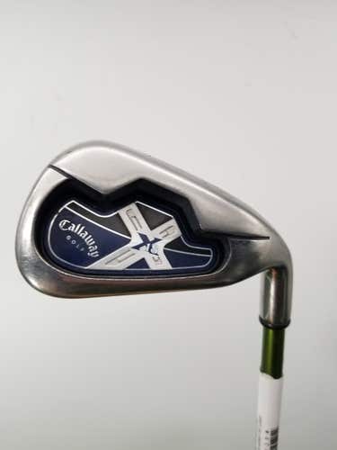 2007 CALLAWAY X18 7 IRON REGULAR ALDILA NV MLTI COMP 85 36.5" GOOD