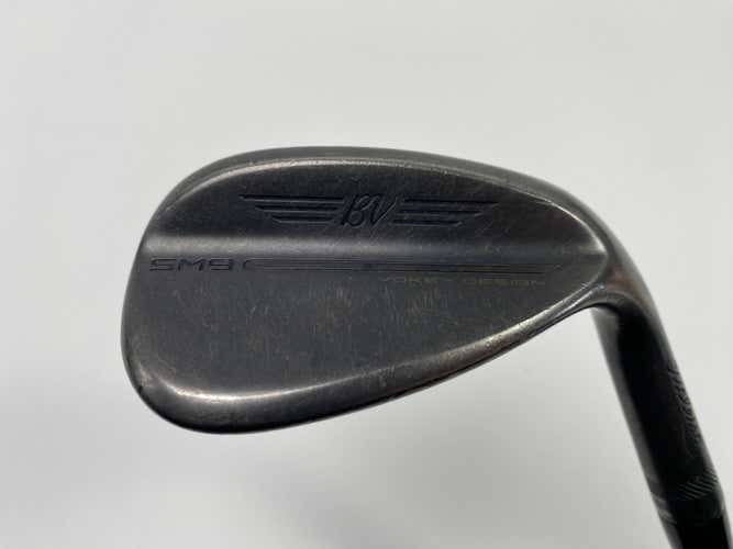 Titleist Vokey SM9 Jet Black 54* 10 S-Grind AeroTech SteelFiber i95 Regular RH