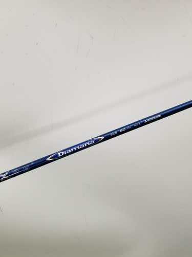 MITSUBISHI DIAMANA KAI'LI 60 DRIVER SHAFT XSTIFF TAYLORMADE TP 43.5" VERYGOOD