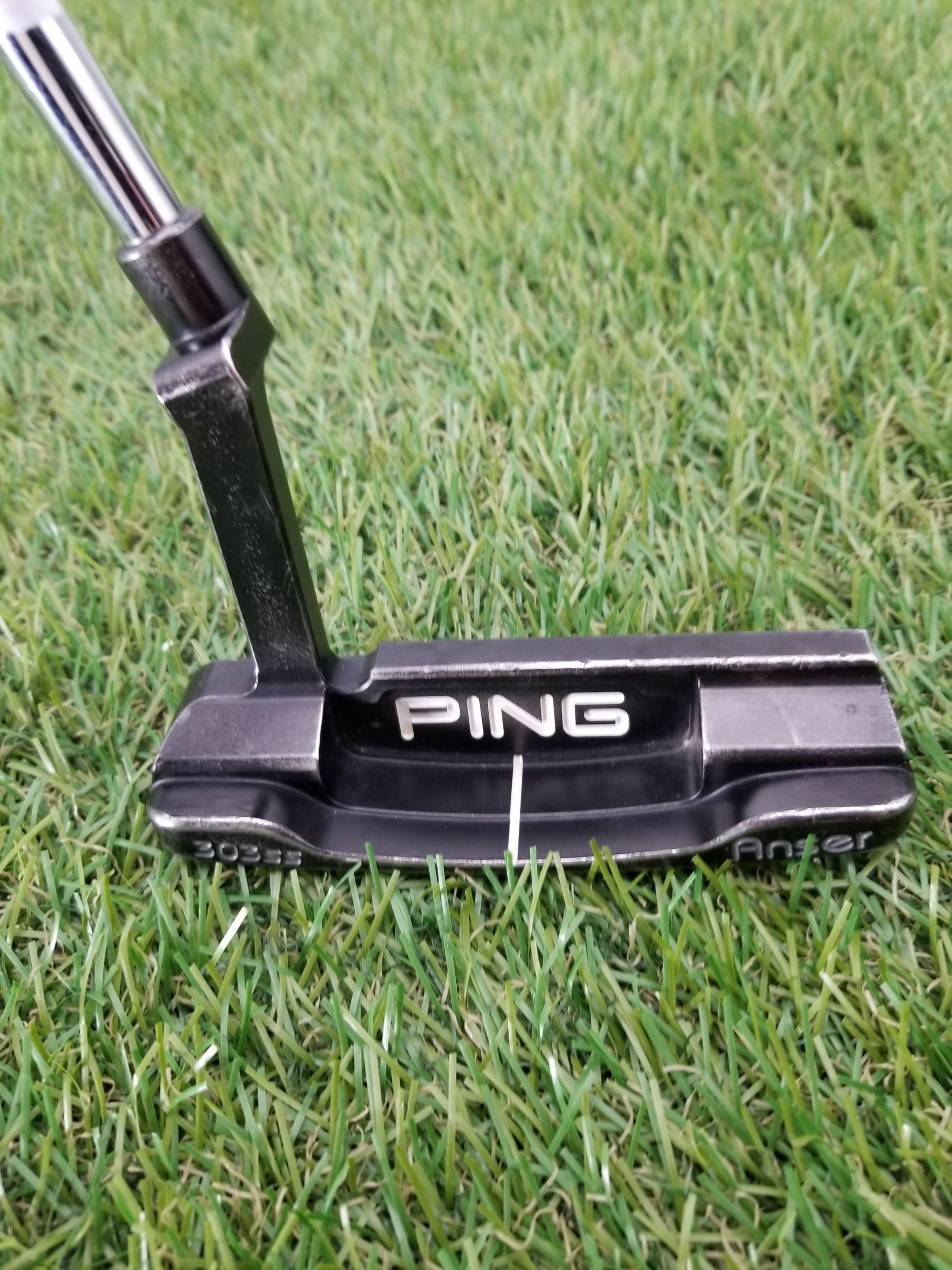 PING Redwood Anser 【Black Nicke】 Ping Redwood 303 Anser Putter Black Dot 34” (Right Handed
