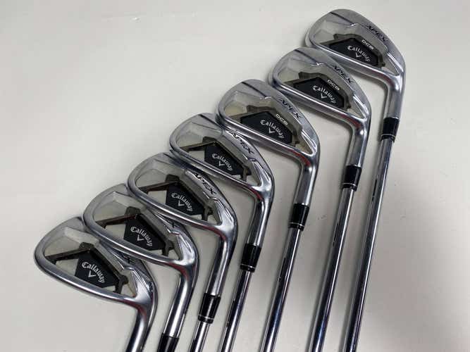 Callaway Apex 21 Iron Set 4-PW True Temper Elevate ETS VSS Stiff Steel Mens RH