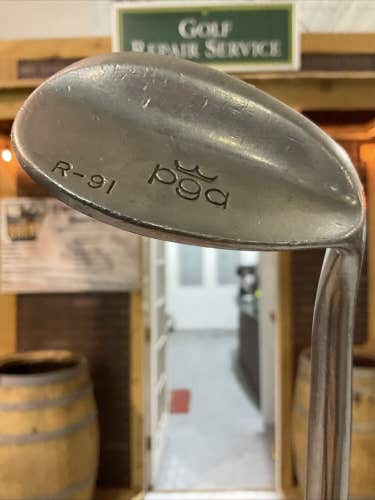 PGA R-91 Sand Wedge Golf Club Wedge Flex Steel Shaft MRH