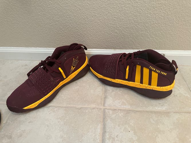 Arizona State “Fear The Fork” Dame 8 Shoes