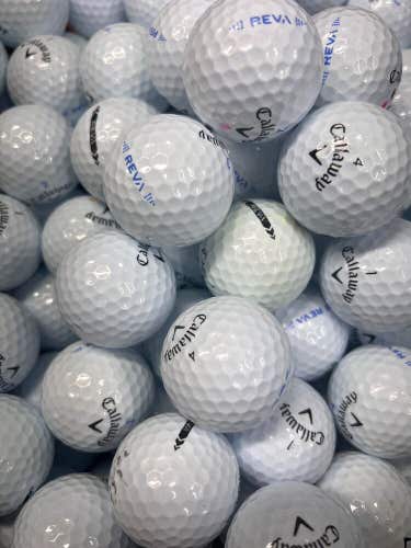 15 White Callaway REVA Near Mint AAAA Used Golf Balls