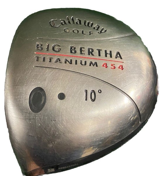 Callaway Big Bertha 454 Ti Driver 10* LH RCH 65w Regular Graphite 45" New Grip