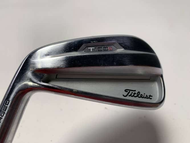 Titleist 2021 T100S Single 5 Iron True Temper AMT S300 Tour White Stiff Steel LH