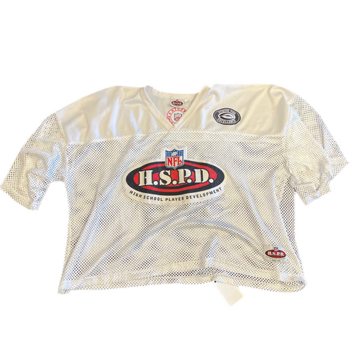 White Used XXXL Men's Jersey