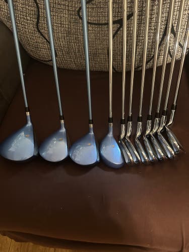 Used Women's RAM Ram Right Handed Clubs (Full Set) Ladies Flex 11 Pieces