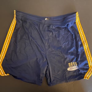 Vintage Lax World Navy Lacrosse Shorts (xl)