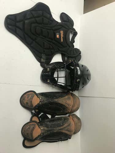 Used Wilson Youth Catchers Set S M Catcher's Equipment