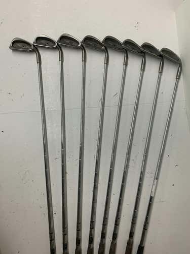 Used Ping Eye 2 Black Dot 3i-sw Regular Flex Steel Shaft Iron Sets