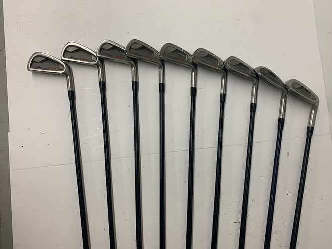 Used Mizuno Tc29 3i-pw Regular Flex Graphite Shaft Iron Sets