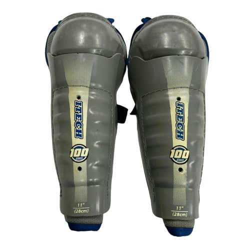 Used Itech 100 Series 11" Hockey Shin Guards