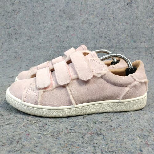 Ugg Australia Alix Spill Seam Womens 7 Shoes Suede Leather Seashell Pink Low Top