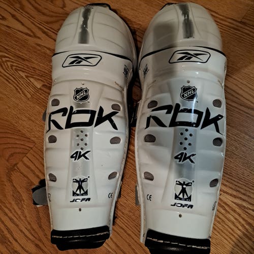 Used Senior Reebok 4k 15" Shin Pads