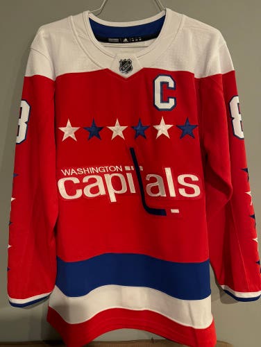 Alex Ovechkin #8 Washignton Capitals Classic Alternate Jersey