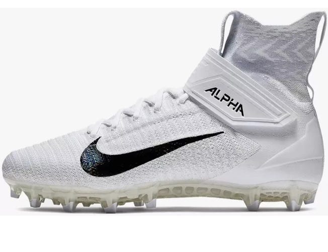 Nike Alpha Menace Elite 2 men’s size 11 White Wolf Grey *BRAND NEW*
