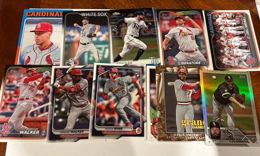 St. Louis Cardinals Lot - Pujols, Wynn, Contreras, Donovan