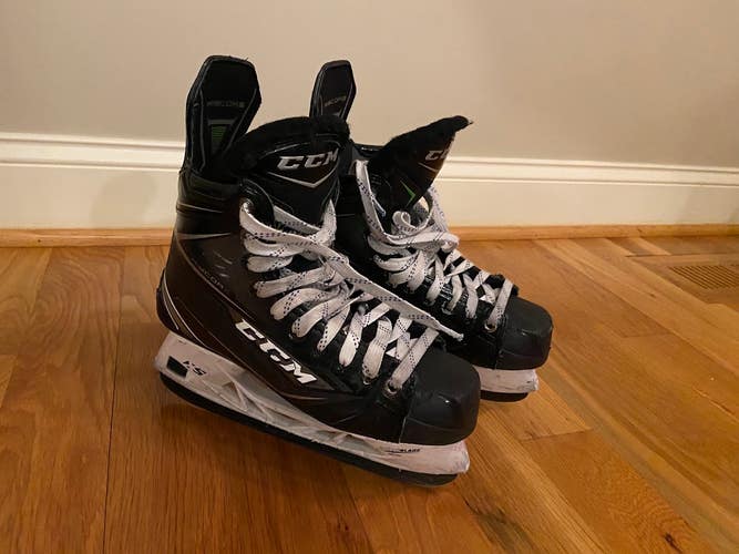 Used CCM RibCor Platinum Hockey Skates Size 5.0 (w/ blacksteel blades)