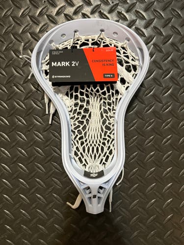 Stringking Mark 2V Strung - Lacrosse Stick Head | New!