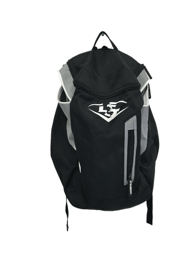 Used Louisville Slugger Black Backpack Baseball And Softball Equipment Bags