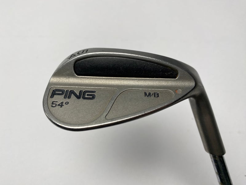 Ping MB Sand Wedge 54* Brown Dot 3* Flat Wedge Steel Mens RH