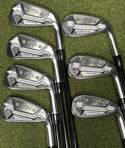 Callaway Apex TCB Forged Iron Set 4-PW Graphite MMT 105 TX Extra Stiff (+.5")