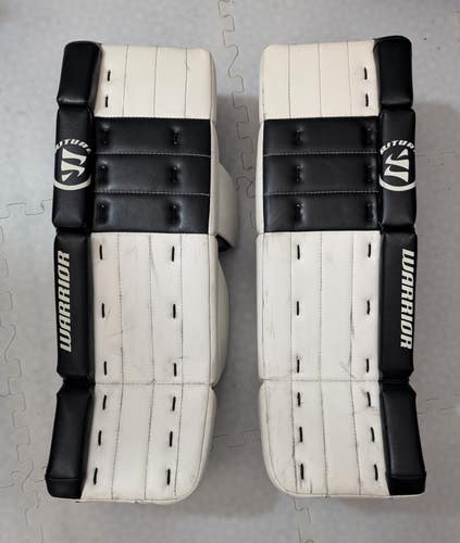 Used 26" Warrior Ritual G3 Goalie Leg Pads