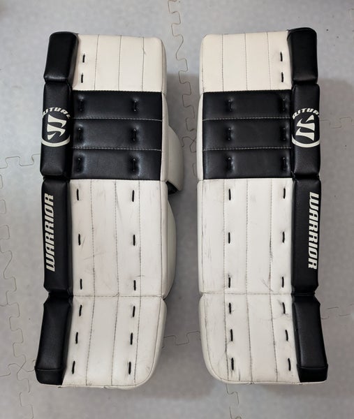 Used 26" Warrior Ritual G3 Goalie Leg Pads