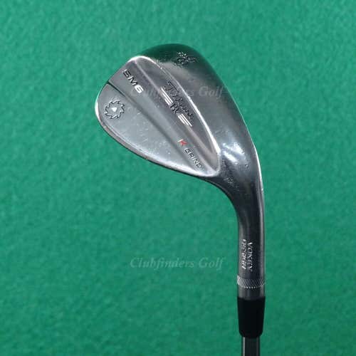 Titleist Vokey SM6 K grind 58-12 58 Lob Wedge Factory Steel Wedge Flex