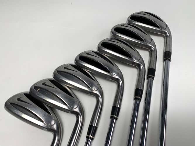 Nike Slingshot Iron Set 4-PW True Temper Speed Step Stiff Steel RH Midsize Grips