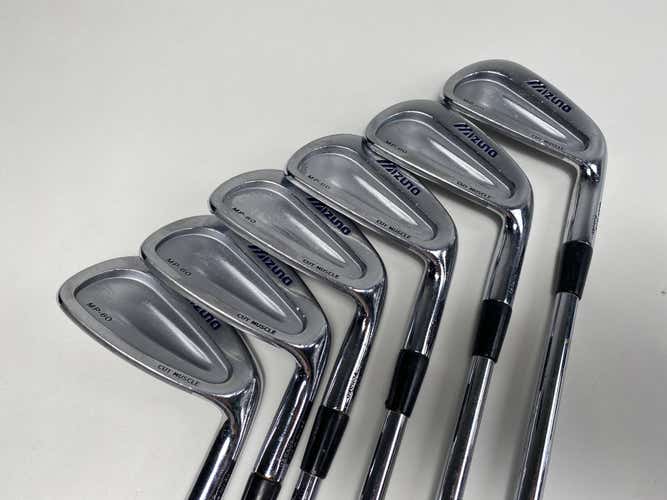 Mizuno MP 60 Iron Set 4-PW (No 7) True Temper Dynamic Gold S300 Stiff Steel RH