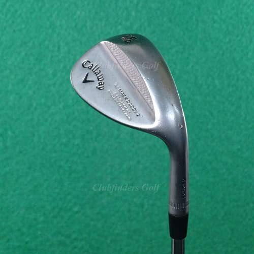 Callaway Mack Daddy 2 Raw 60-8C 60° Lob Wedge Project X Rifle Steel Wedge Flex