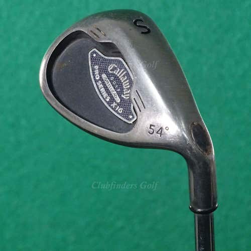 Callaway Steelhead X-16 Pro Series 54° SW Sand Wedge Dynamic Gold Steel Regular