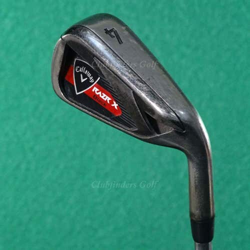 Callaway RAZR X Black Single 4 Iron True Temper M-10 XP Steel Uniflex