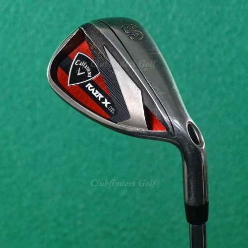 Callaway RAZR X HL SW Sand Wedge True Temper M-10 XP Steel Uniflex