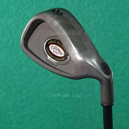 Callaway Great Big Bertha Tungsten Titanium Single 8 Iron RCH 96 Graphite Firm