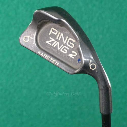 Ping Zing 2 Blue Dot Single 6 Iron Ping G Loomis GL382 Graphite Stiff