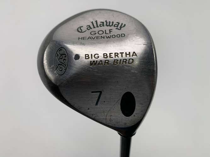 Callaway Big Bertha Warbird 7 Fairway Wood 21* Ladies Gems Ladies Graphite RH