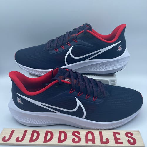 Nike Air Zoom Pegasus 39 Arizona Wildcats Navy Red White DR1958-400 Mens Sz 13  New