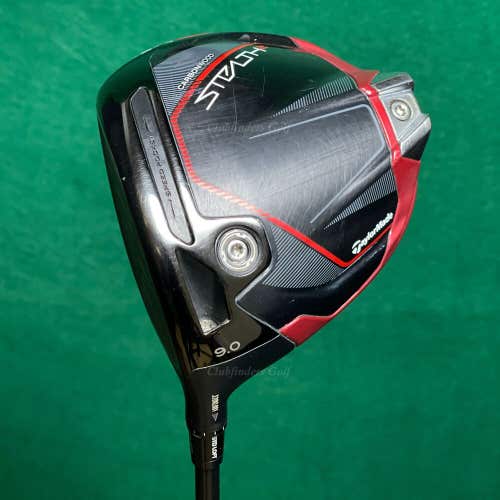 LH TaylorMade Stealth 2 9° Driver Fujikura Ventus Red 5-S Graphite Stiff W/Hc