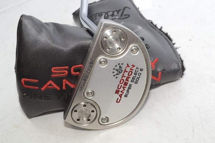 Titleist 2023 Scotty Cameron Super Select GOLO 6 35" Putter Right Steel # 178661