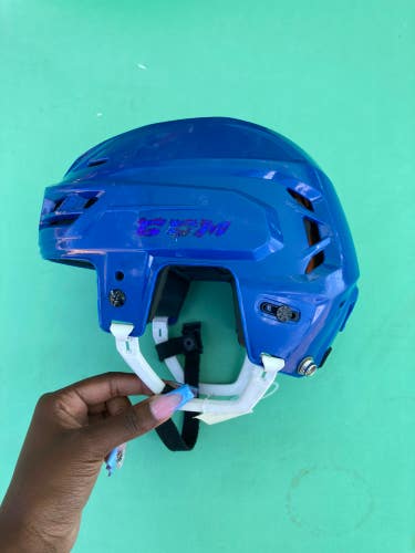 Blue Used Medium CCM Tacks 710 Helmet