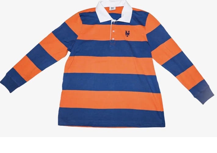 New York Mets 2024 Harry Potter Style Rugby Shirt Size L New