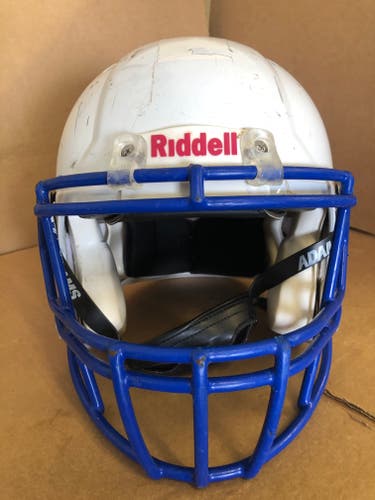 USED RIDDELL SPEED ADULT HELMET - MEDIUM - METALLIC WHITE